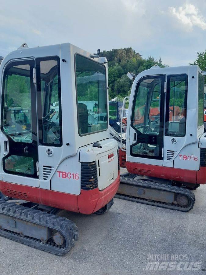 Takeuchi TB016 H 小型挖土機/掘鑿機<7t(小型挖掘機)