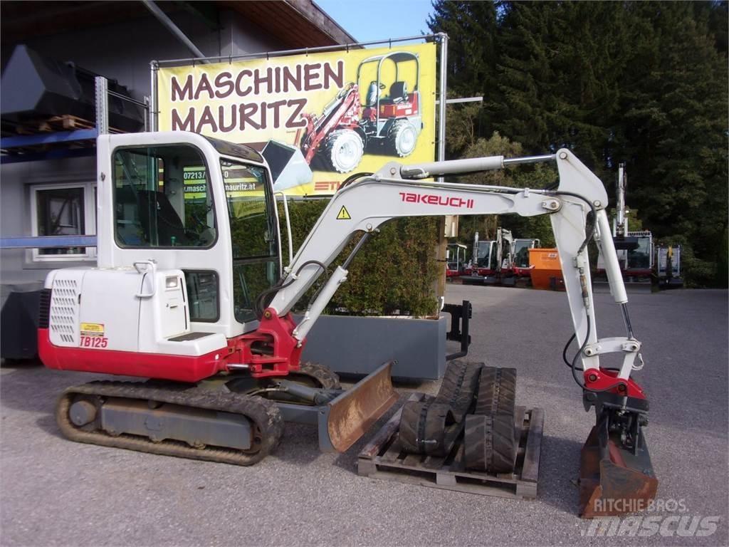 Takeuchi TB125 小型挖土機/掘鑿機<7t(小型挖掘機)