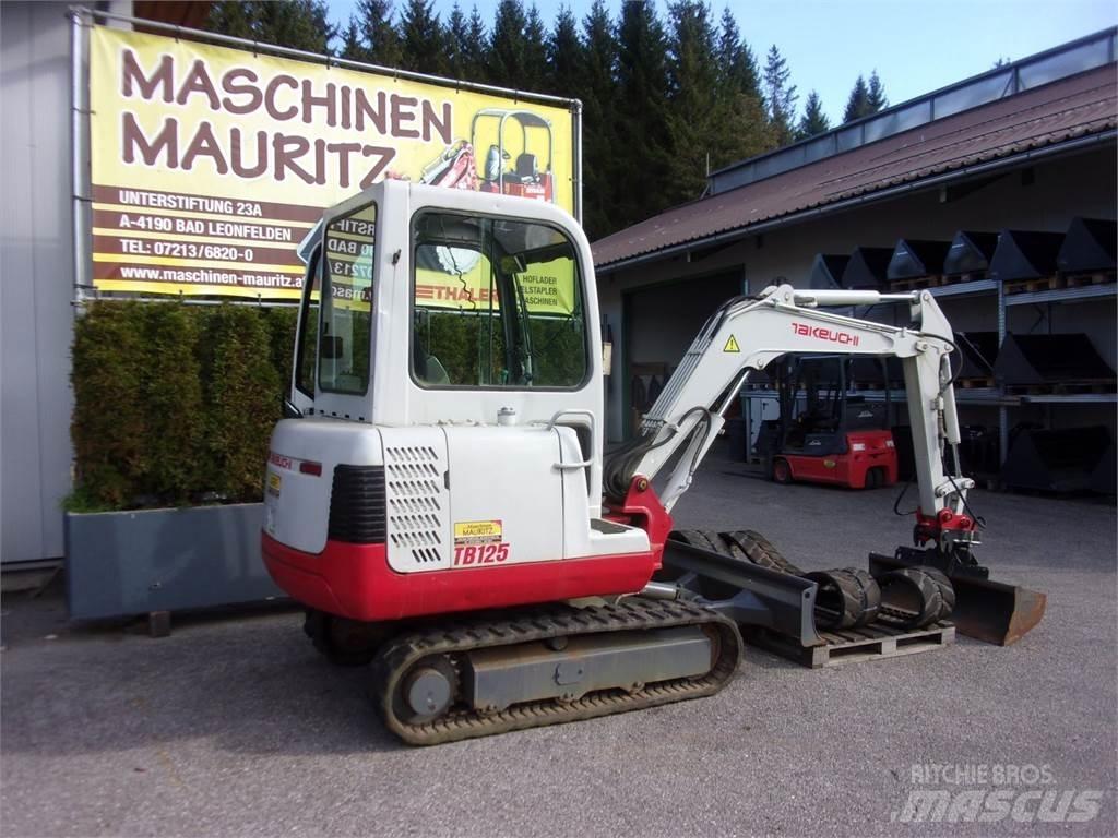 Takeuchi TB125 小型挖土機/掘鑿機<7t(小型挖掘機)