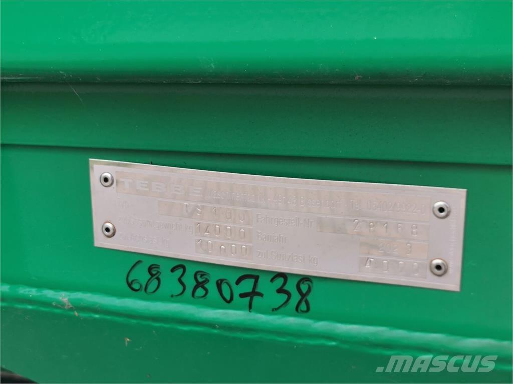 Tebbe TS 100 肥料撒布機
