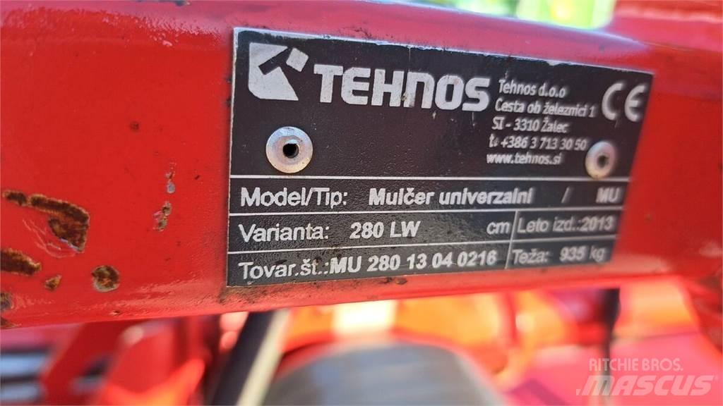 Tehnos 280LW 莖葉去葉機