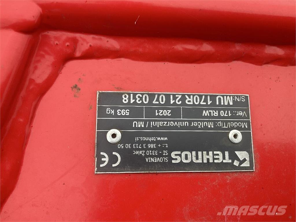 Tehnos MU 170 RLW 莖葉去葉機