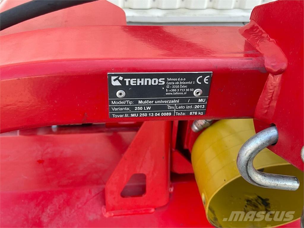 Tehnos MU 250LW 莖葉去葉機