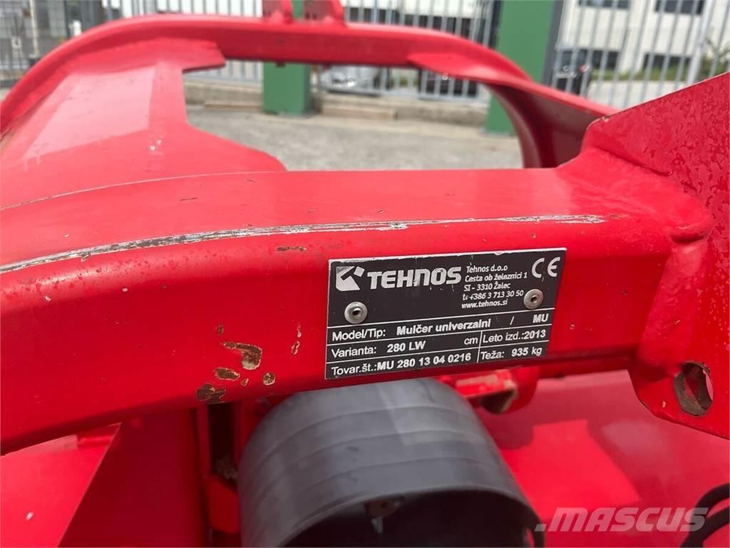 Tehnos MU 280 LW 莖葉去葉機