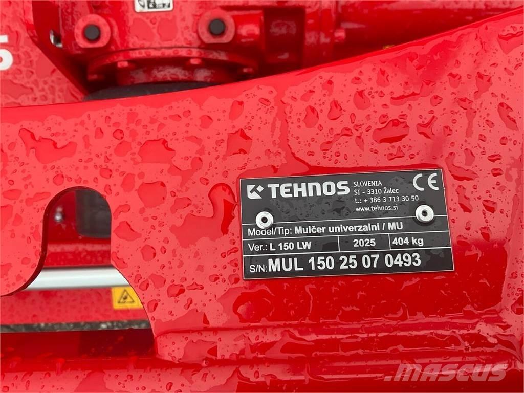 Tehnos MUL 150LW 莖葉去葉機