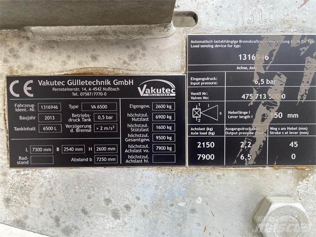  Vakutec VA 6500 水肥車