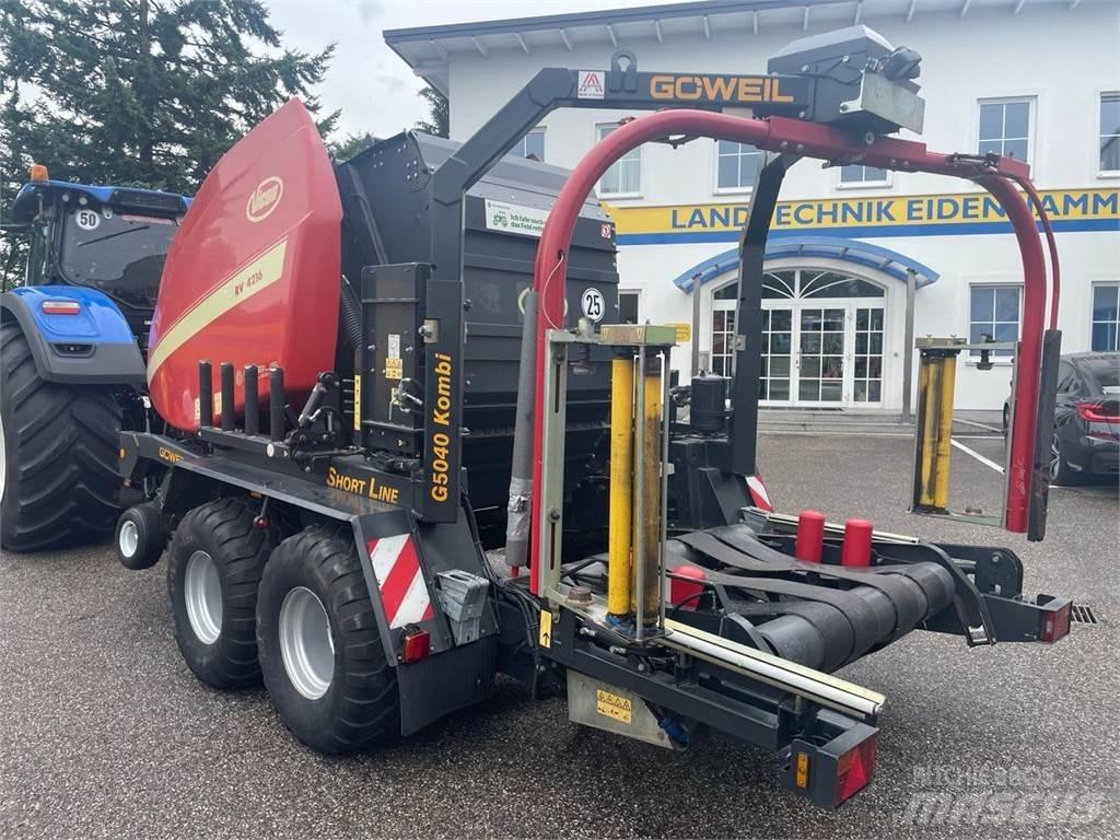 Vicon RV 4216 SC 14 圓型牧草打包機