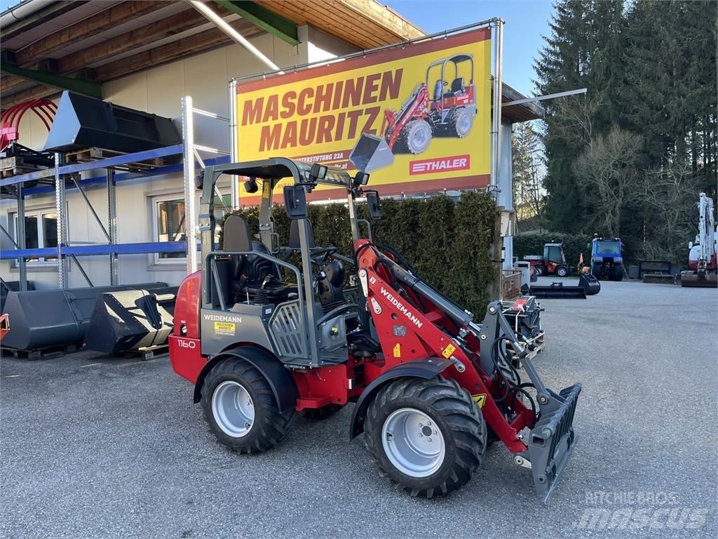 Weidemann 1160 前端裝載機和挖掘機