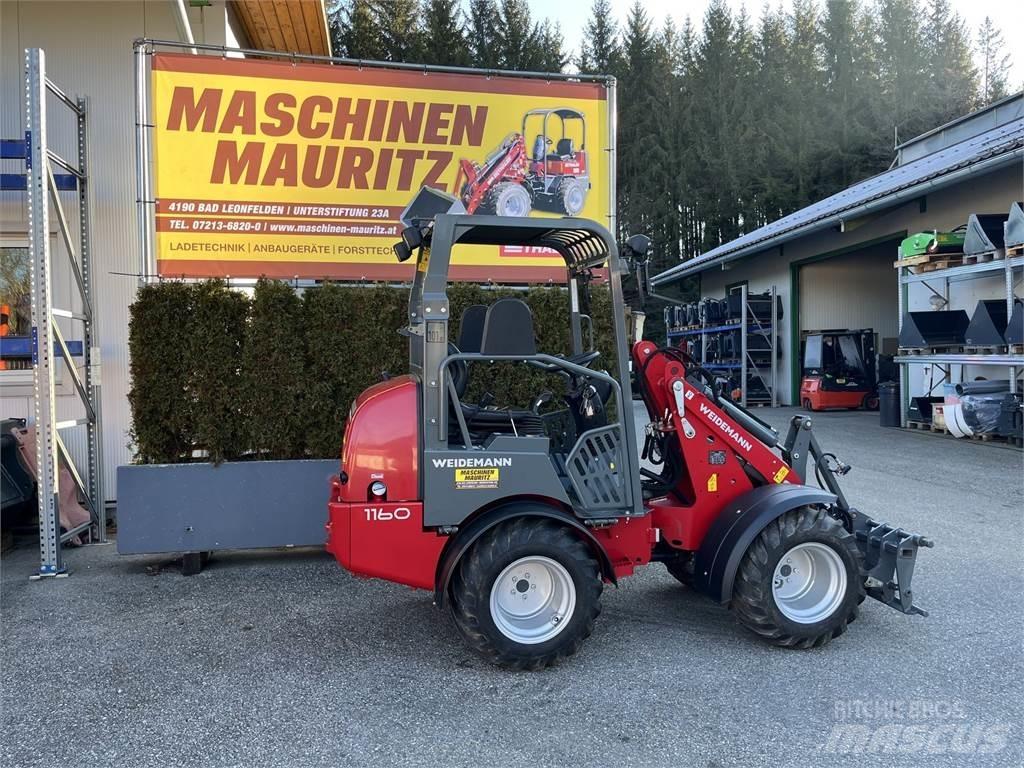 Weidemann 1160 前端裝載機和挖掘機