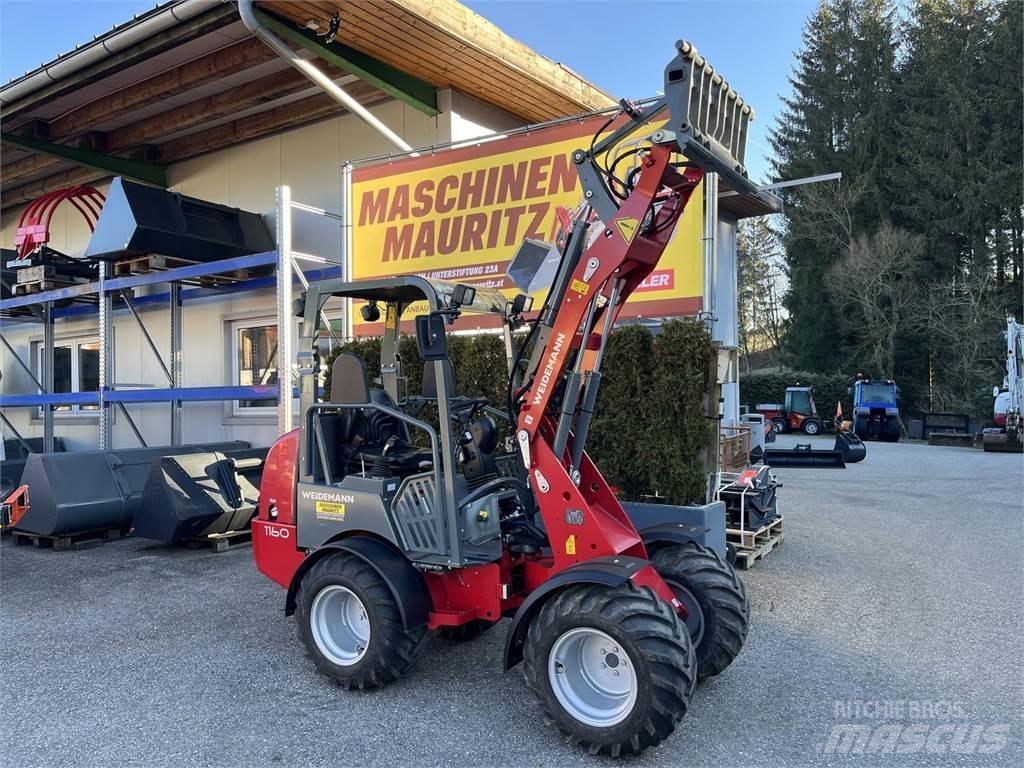 Weidemann 1160 前端裝載機和挖掘機