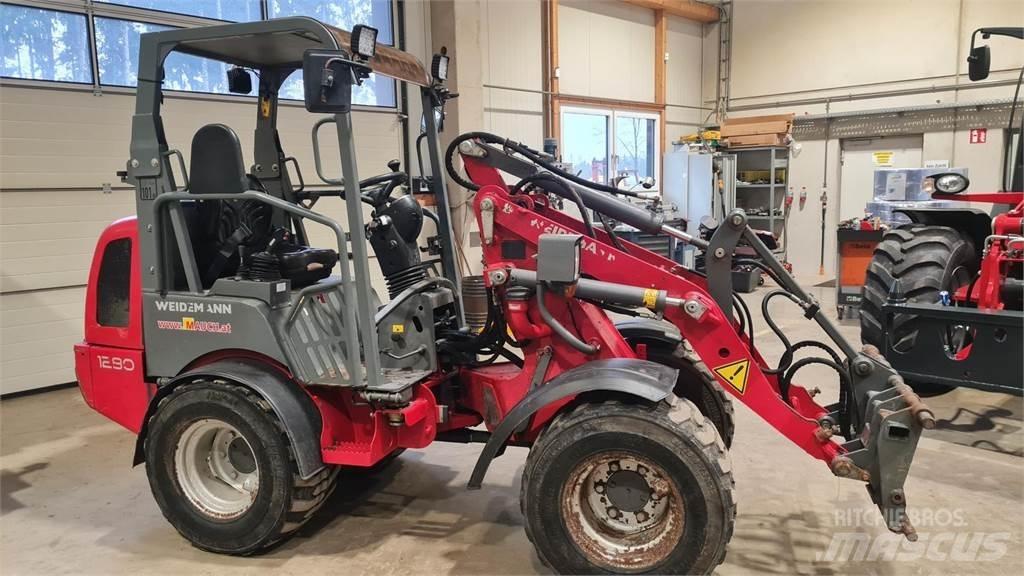 Weidemann 1280 前端裝載機和挖掘機