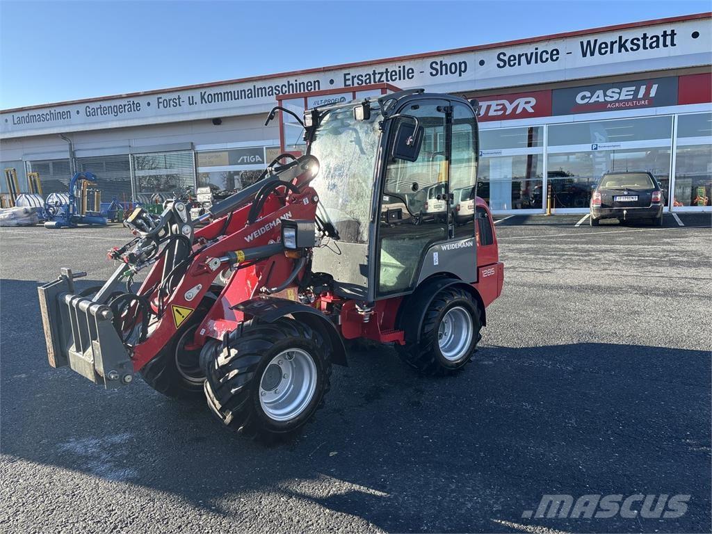 Weidemann 1285 SKA 前端裝載機和挖掘機