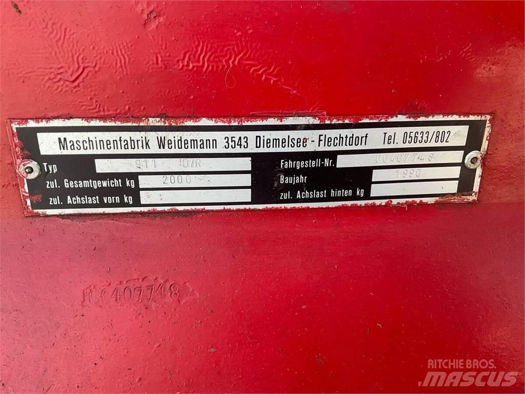 Weidemann 911D/R 前端裝載機和挖掘機