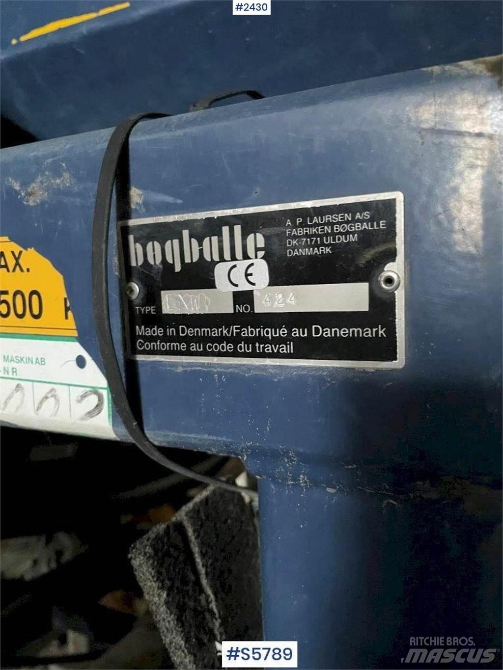 Bogballe EXW 1000 其他施肥機械和配件