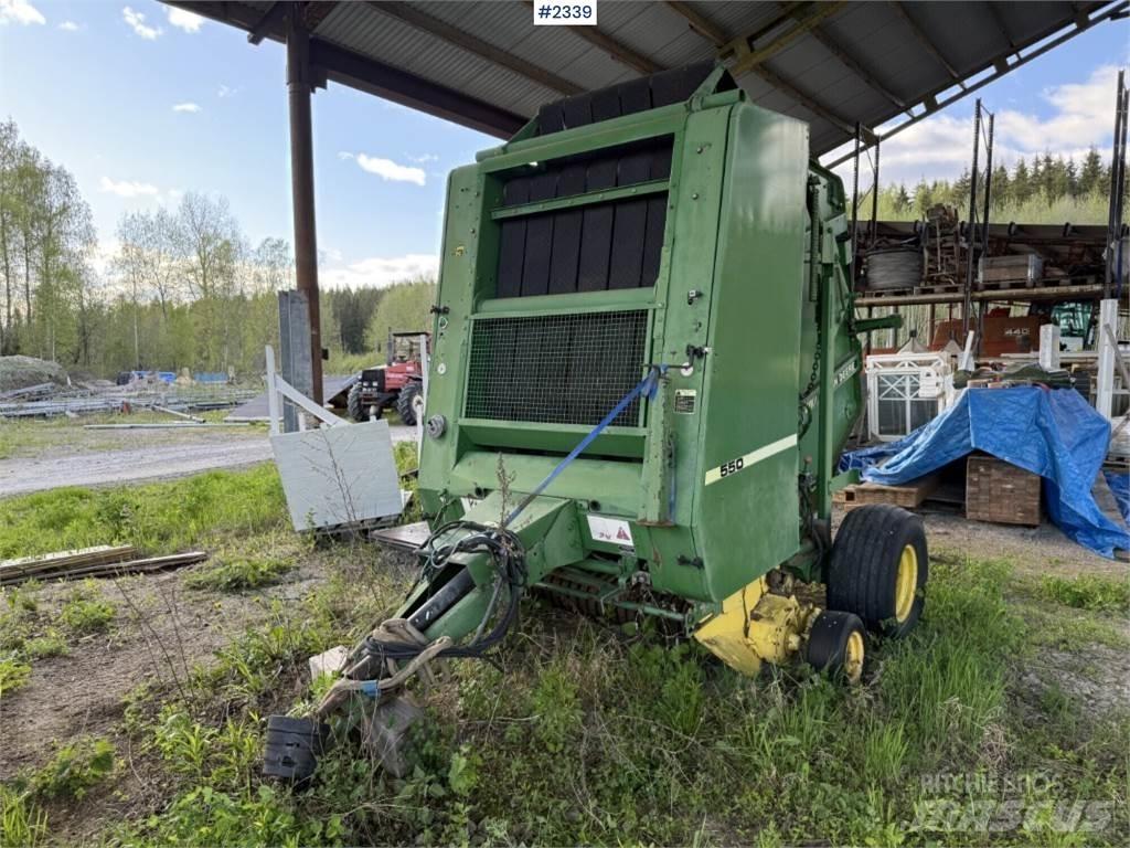 John Deere 550 其他牧草收穫設備