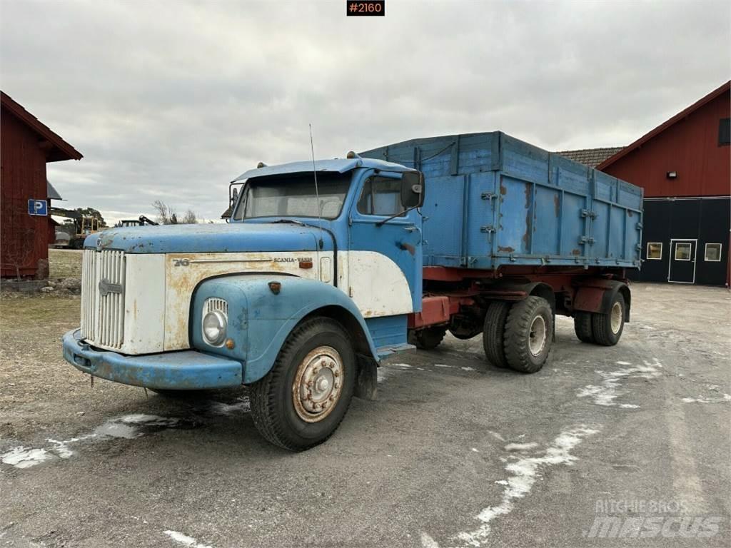 Scania L76 平板式/側卸式卡車
