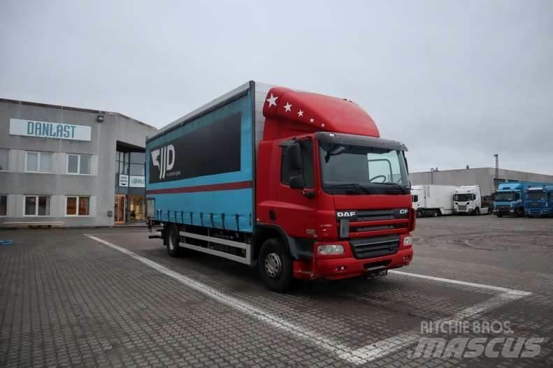 DAF CF 75-360 FA 篷布卡車