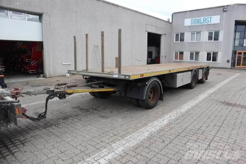 HFR Åben 平板式/側卸式拖車