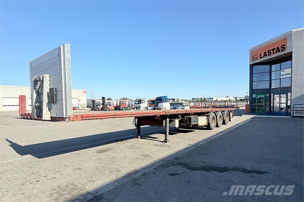 HRD 13.6 m 平台/側卸半拖車