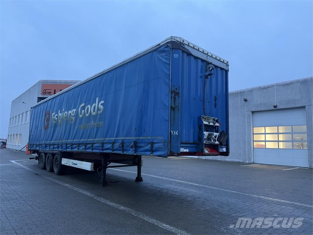 Krone 34 pl. 篷布半拖車