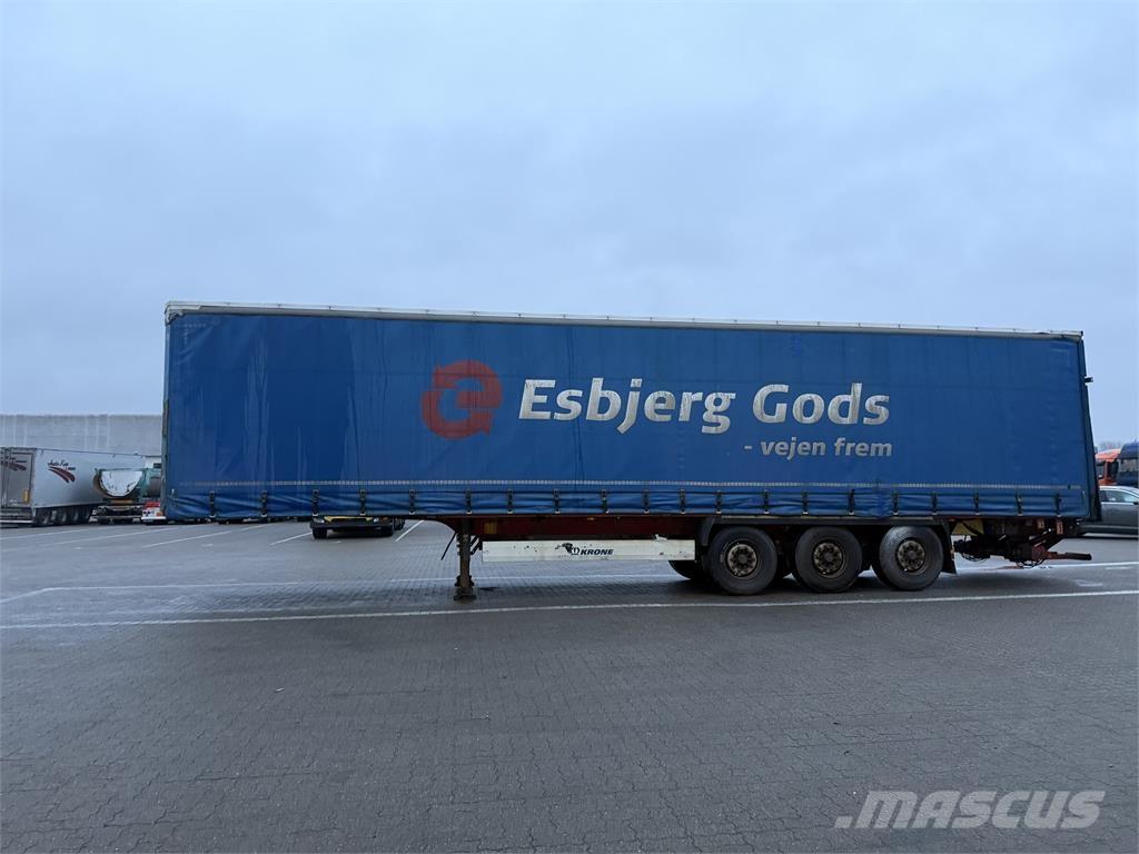 Krone 34 pl. 篷布半拖車
