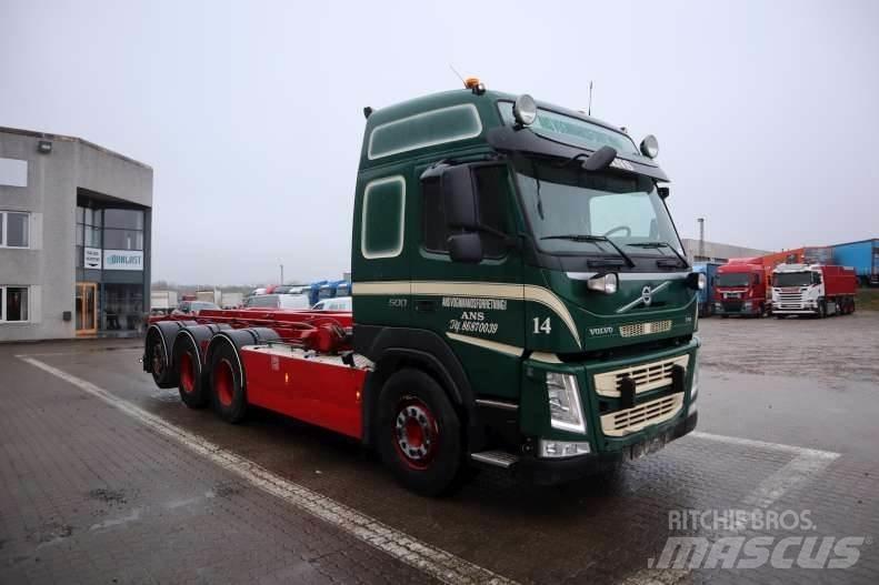 Volvo FM 500 EURO 6 起重可拆卸式卡車
