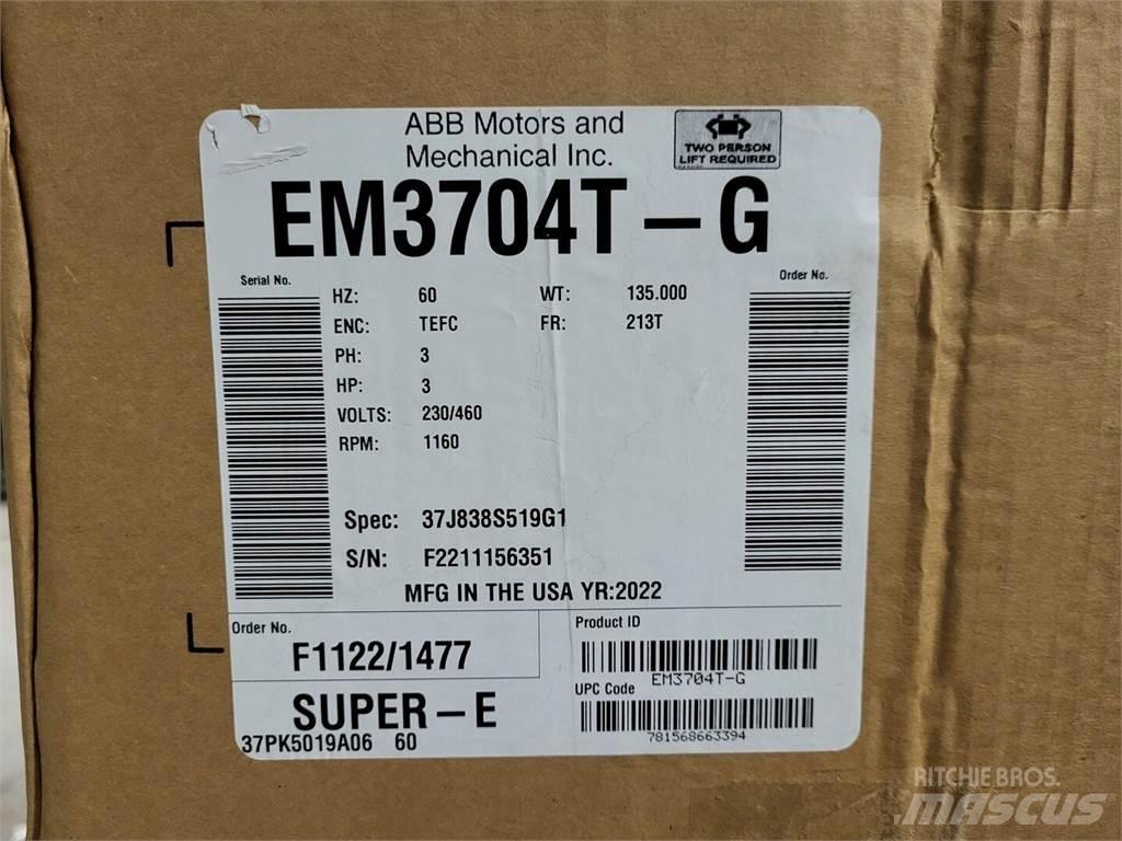 ABB MOTORS EM3704T-G 工業發動機
