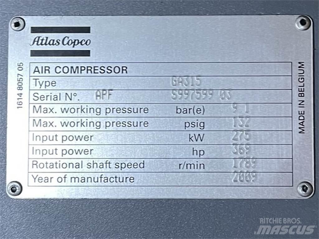 Atlas Copco GA315 空氣壓縮機