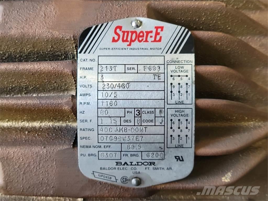 Baldor 07G99W37E7 工業發動機