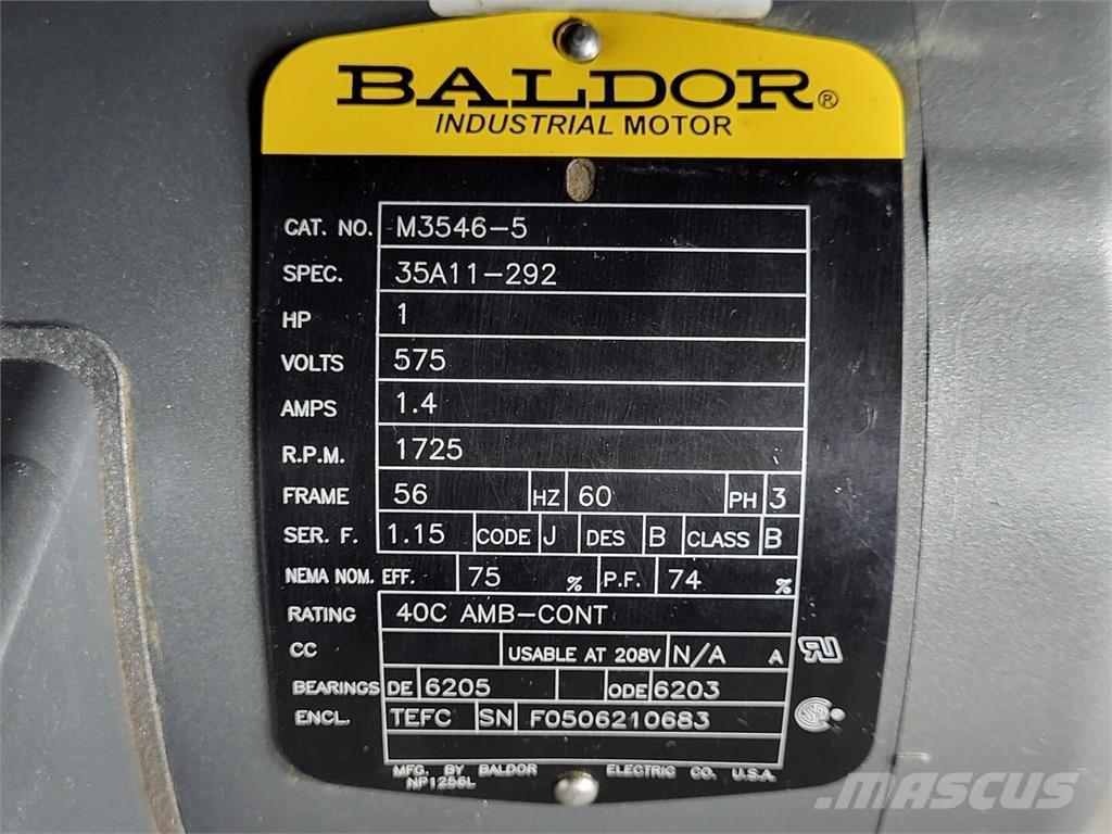 Baldor M3546-5 工業發動機