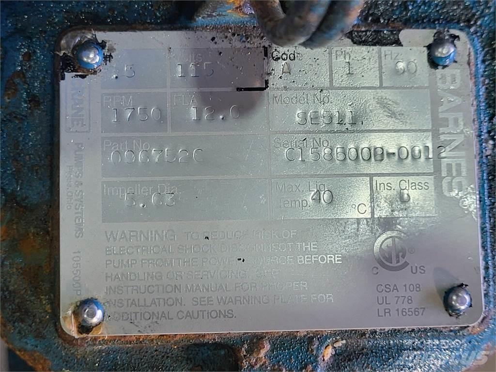  BARNES SE511 水泵浦