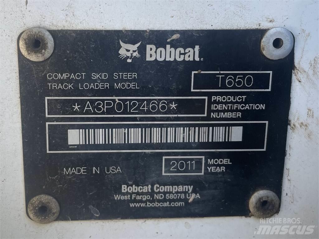 Bobcat T650 滑移轉向裝載機