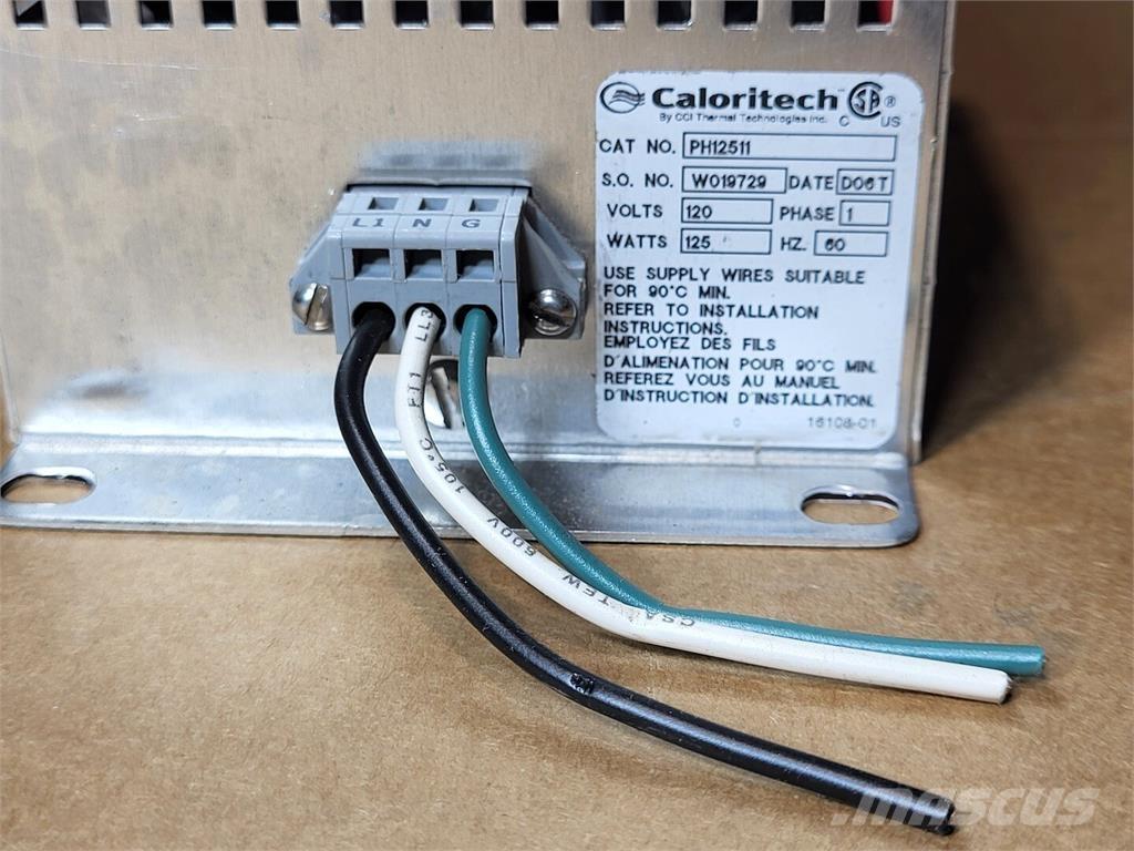  CALORITECH PH1251T1 加熱和解凍設備