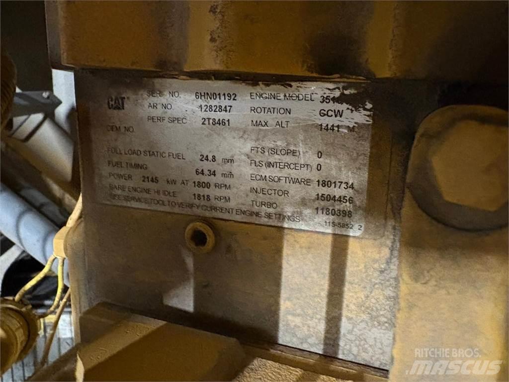 CAT 3516B 柴油發電機