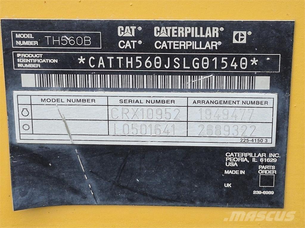 CAT TH560B 農業用伸縮臂裝載機