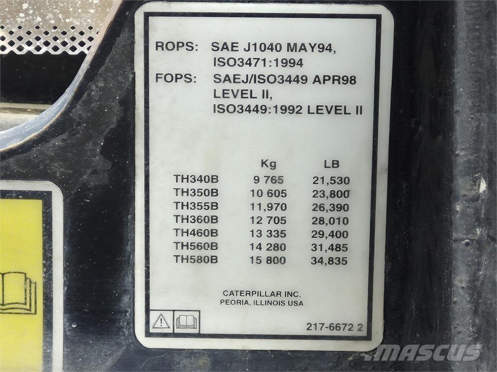 CAT TH560B 農業用伸縮臂裝載機