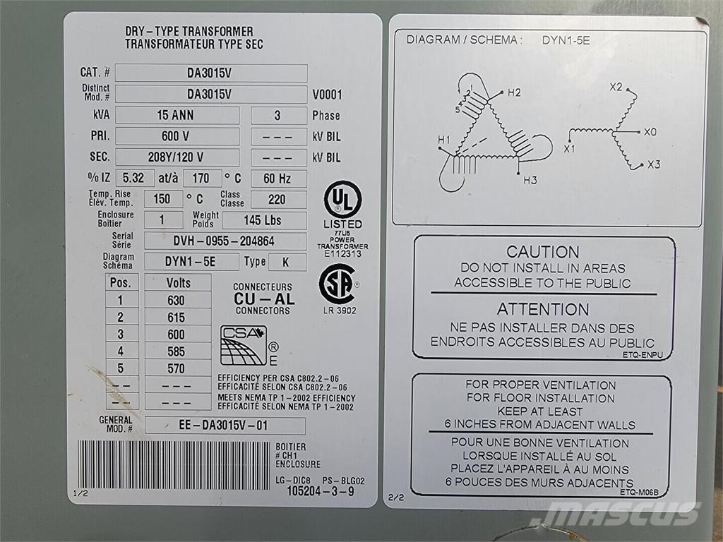 Delta DA3015V 其他