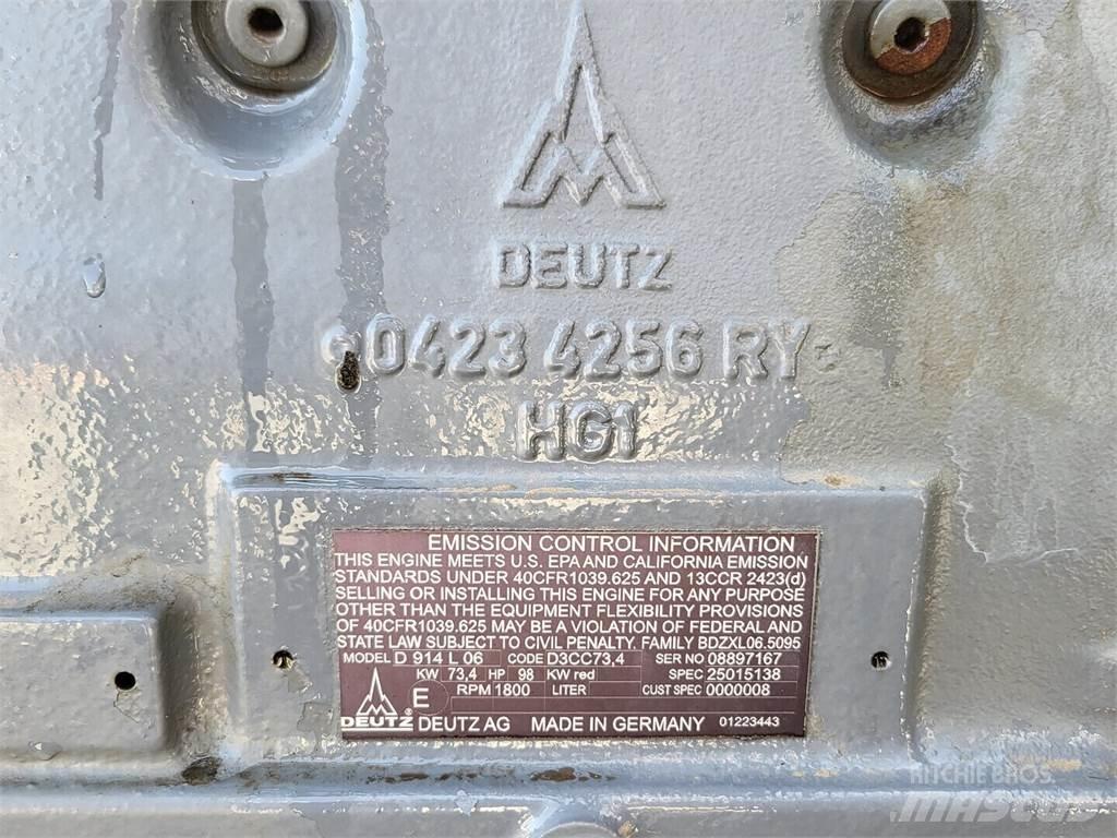 Deutz D914L06 柴油發電機