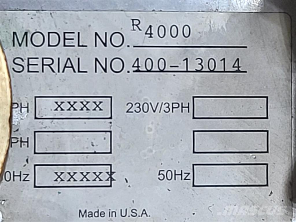  DYNAFLUX R4000 加熱和解凍設備