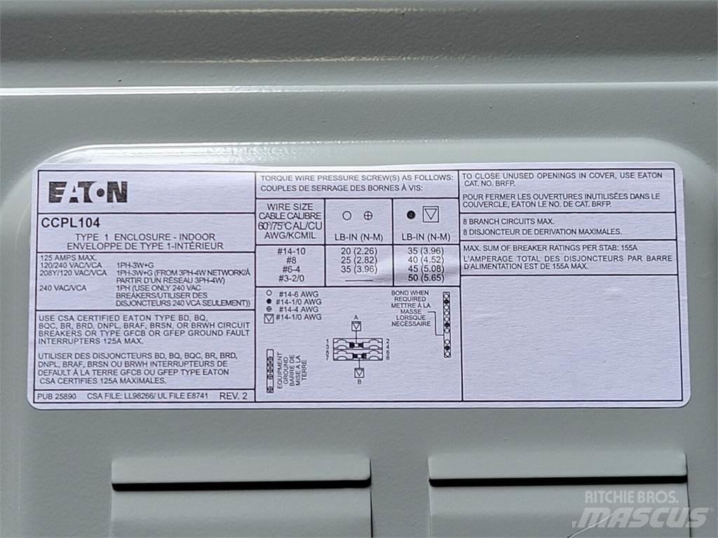 Eaton CCPL104 其他