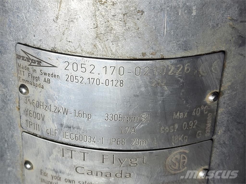 Flygt 2052.170-0128 水泵浦