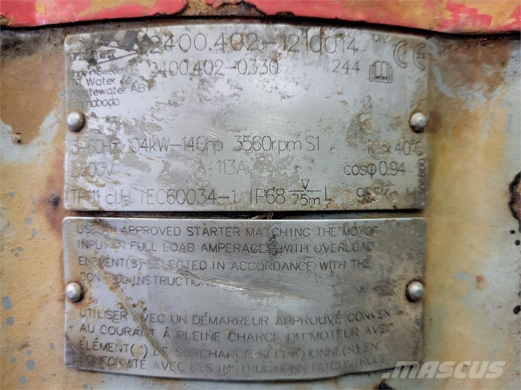 Flygt 2400.402 水泵浦