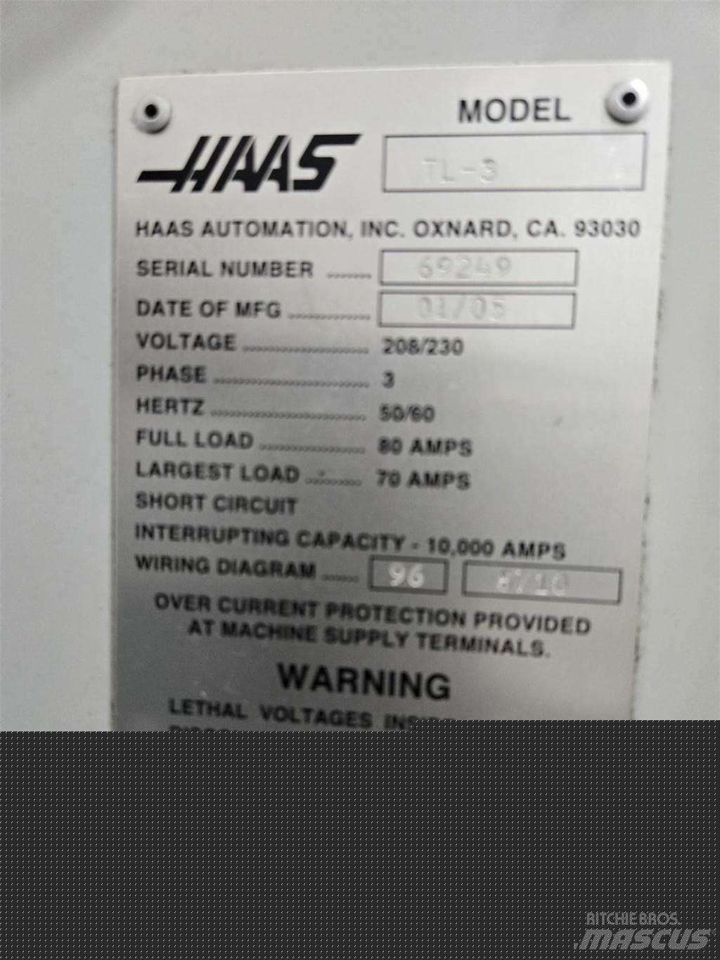 Haas TL3 其他