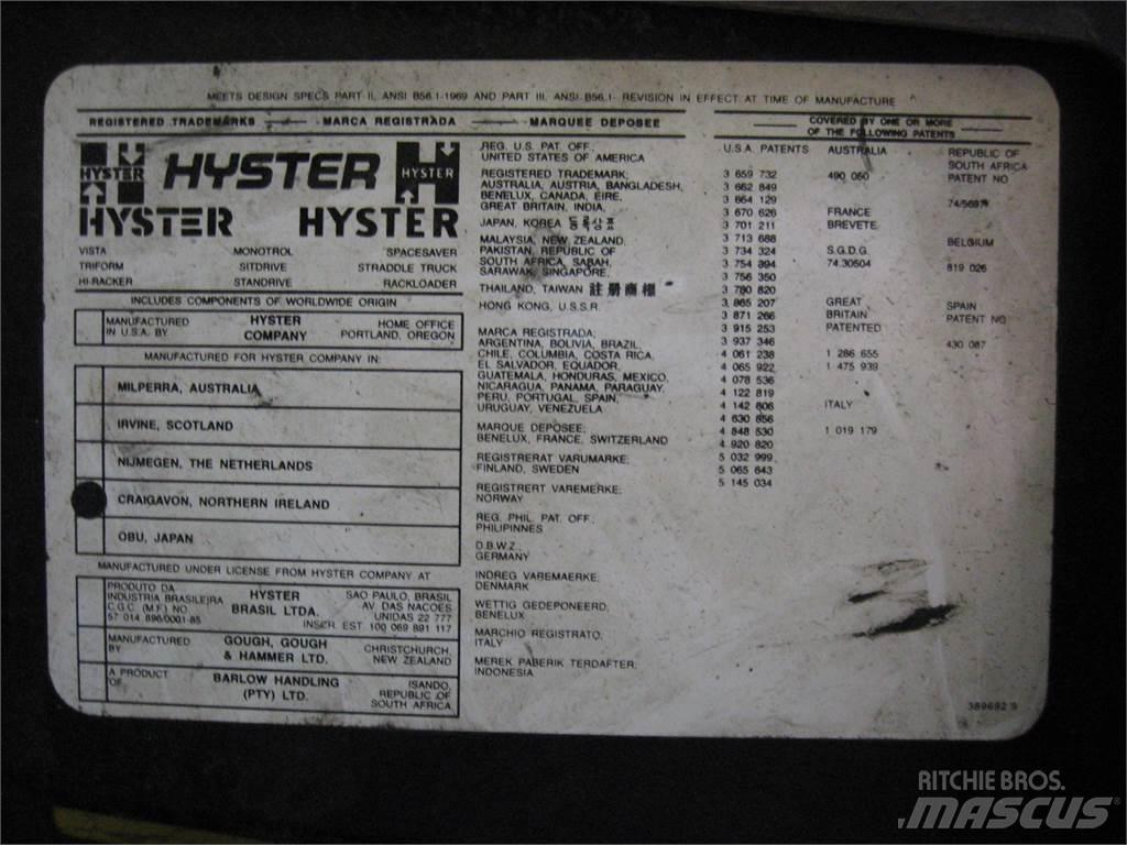 Hyster H60XM 其他