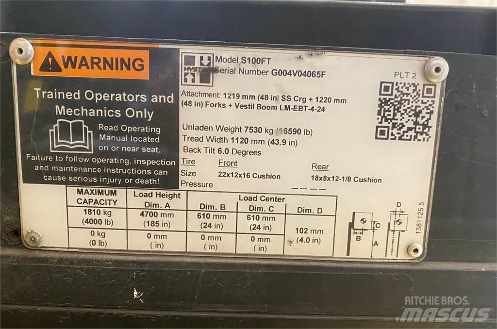 Hyster S100FT 其他