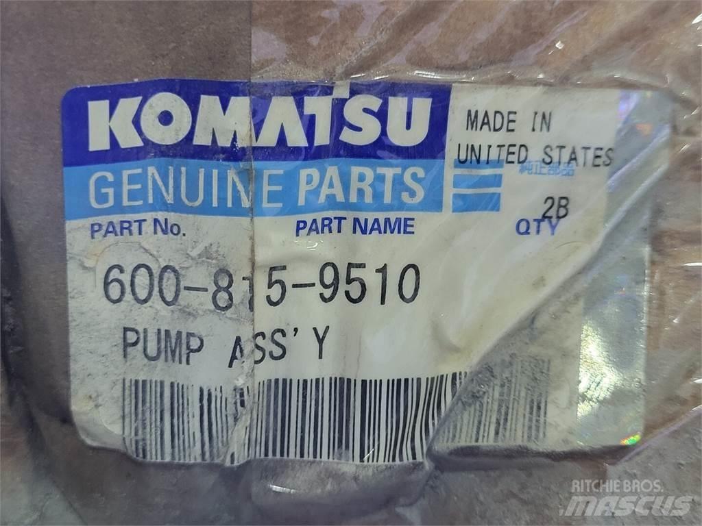 Komatsu 600-815-9510 水泵浦