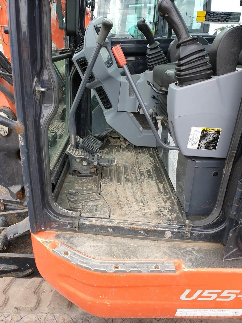 Kubota U55-4 旋轉式挖土機/掘鑿機/挖掘機