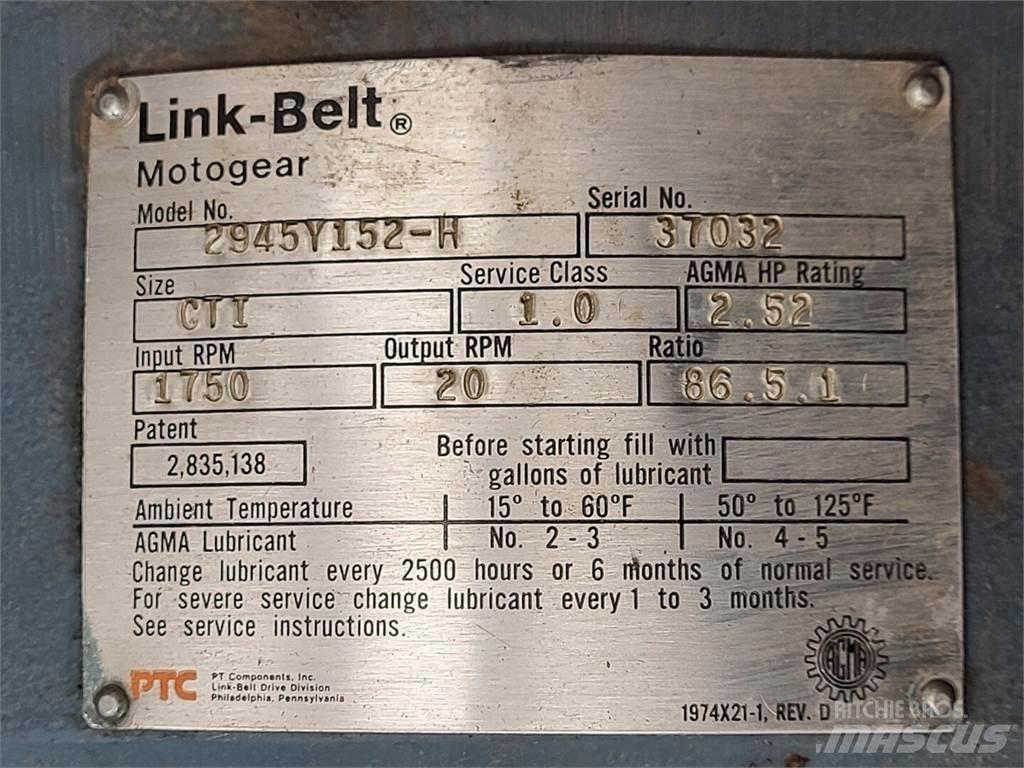 Link-Belt 2945Y152-H 其他