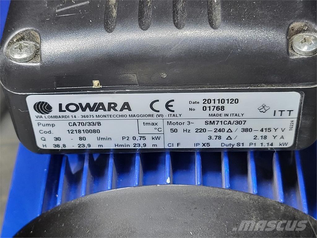  LOWARA CA70/33/B 水泵浦