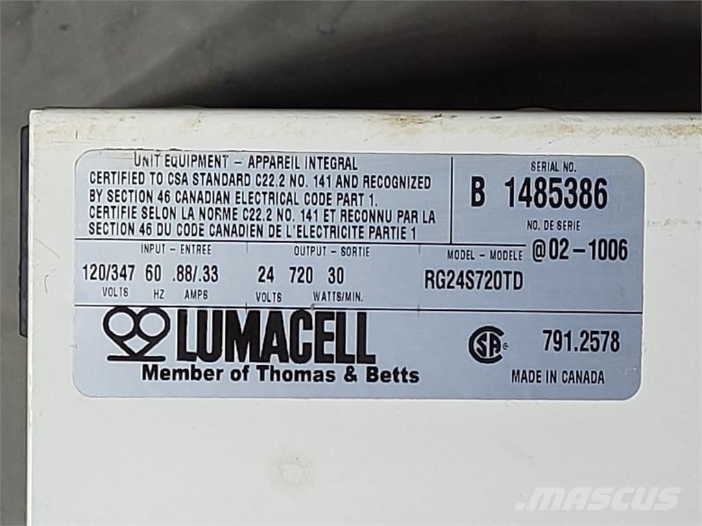  LUMACELL RG24S720TD 電池